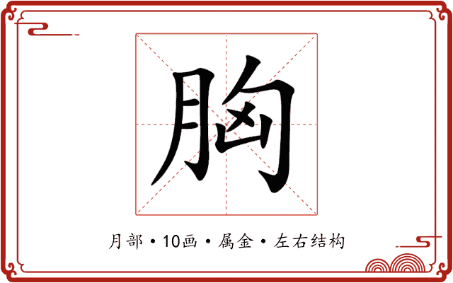 胸